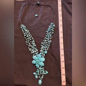 One of a kind turquoise necklace